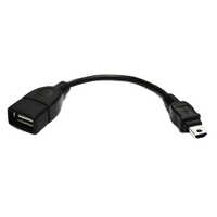 Câble OTG Mini USB pour Tablet PC Mobile Phone & MP5 10cm Micro and USB Host Caractéristiques Catégorie de produit Câbles