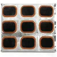 AFTFA Patchs adhésifs de réparation de pneus à froid pour vélos électriques et de route, modèle portable M-48, ensembles de 24/48/56 patchs