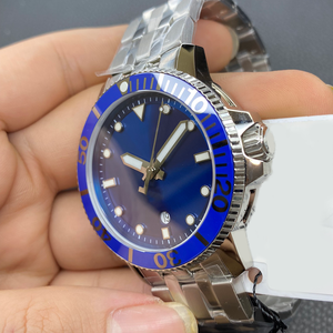 Tiso Sea 1000 Style Men's Waterproof Mechanical <b>Watch</b> Sapphire Crystal Power 80 Movement Ceramic Bezel Designer Luxury <b>Watch</b> - Product Image 3