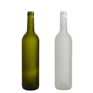 Botella de vino tinto sin plomo, 750ml