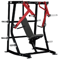 Équipement de gymnastique à rangée basse latérale, équipement de fitness pour entraînement de force chargée par plaque, machine iso-latérale à rangée basse