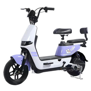 Vélo électrique coloré à moteur arrière, deux roues, alimenté par batterie, pour hommes et femmes, petite mobilité, personnalisable, en stock - Product Image 1