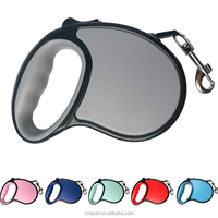 Correa de perro retráctil automática de 3m y 5m, cadena de Tractor de poliéster de estilo de moda Simple moderna para cintas de entrenamiento para caminar