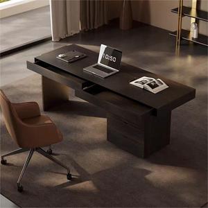Italian Minimalist <strong>Desk</strong> <strong>Modern</strong> Light Luxury Simple Study Table Villa Office Table High-end Writing <strong>Desk</strong> Table - Product Image 3