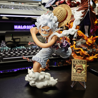 Figura Coleccionable de PVC de Monkey D. Luffy de Banpresto, Escala 1/12, Adorno de Mesa, Regalo para Coleccionistas de Anime