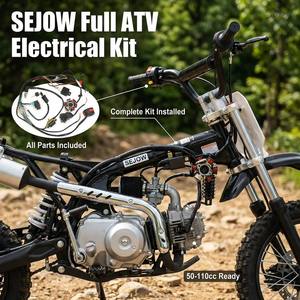 Kit électrique complet SEJOW pour VTT, 8 pièces, 50 70 90 110cc, faisceau de câblage, CDI, stator, relais, bobine, prêt à l'emploi - Product Image 2