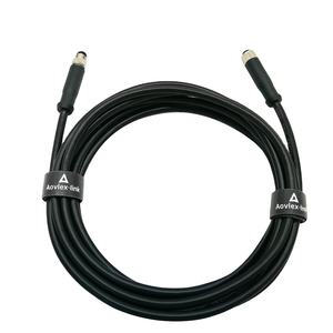 Conector de plástico M8 de 4 pines macho y hembra, <span class=keywords><strong>cable</strong></span> moldeado personalizado, conector circular IP67 resistente al agua, <span class=keywords><strong>cable</strong></span> M8 - Product Image 4