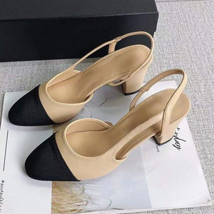 2.5CM/7CM Chaussures Femme Sandales a Talon Sexy Block <b>Closed</b> <b>Toe</b> Pumps <b>Mules</b> 2024 Low Heels for Women - Product Image 4