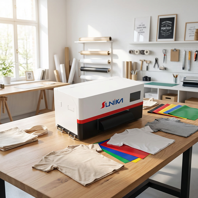 New for A3 DTF Printer XP600 Epson Print Head Pigment Ink 33cm Full-Automatic T-Shirt Printing Machine 1 Year Warranty