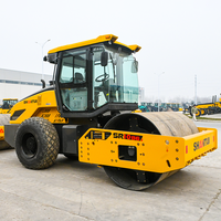 Rouleau compresseur vibrant à tambour unique SHANTUI de 10 tonnes avec moteur Weichai pour la construction routière