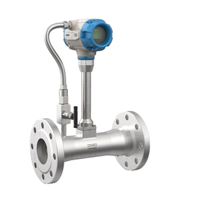 액체/가스/공기용 통합 온도 센서가 있는 고급 DN300 유연한 스테인리스 스월 플로우미터 - Product Image 2