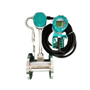 Goede After Sales Service Remote Type Rs485 Ss304 Materiaal Gasstroom Meter Vortex Flowmeter Stoomstroom Meter