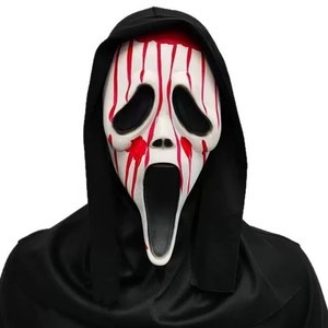 Disfraz de Halloween de Grim Reaper con Máscara de Fantasma Gritón de EVA, Accesorios de Disfraces Aterradoras para Fiestas de Disfraces y Casas Encantadas - Product Image 2