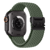 Geflochtenes Solo Loop Uhrenarmband für Iwatch Serie 11-1 Ultra, Geflochtenes Solo Loop Uhrenband für Apple 38/40/41/42/44/45/49mm