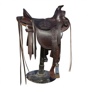 Silla de Montar Inglesa BS International de Cuero Genuino con Grabado Personalizado para Carreras de Caballos, con Árbol de Plástico Resistente al Agua, Alta Calidad NA92 - Product Image 6