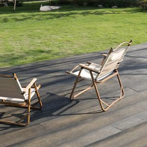 Tarima de WPC para Exteriores, Resistente al Agua, al Fuego y Antideslizante, con Aspecto de Madera, Fácil Instalación, Ecológica, para <span class=keywords><strong>Terrazas</strong></span> y Patios - Product Image 6