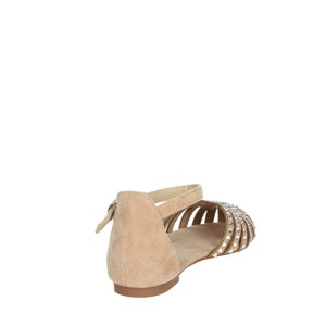 Sandali neri 16331 con plateau bassi da donna e da ragazza leggeri Anti-scivolosi tendenza alla moda piatta e imbottita - Product Image 3
