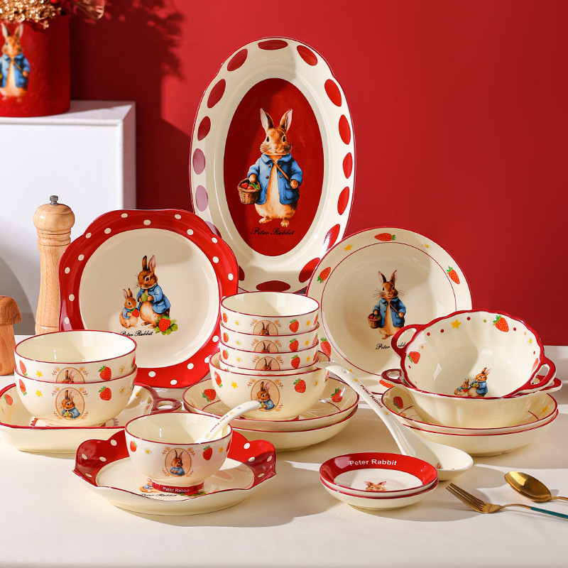 New Ceramic Dinnerware Set Pure White
