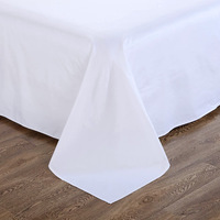 Drap de lit d'hôtel de luxe linge de lit d'hôtel blanc 100% coton ensemble de literie d'hôtel