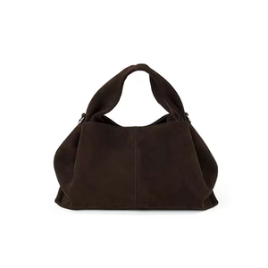 Nouveau sac à main pour femme en cuir véritable, sac à main rétro personnalisé en daim de haute qualité pour femme - Product Image 5