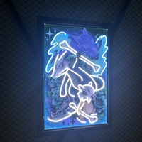Cadre de boîte lumineuse LED rectangulaire en aluminium 18''x24'' avec rétroéclairage LED pour affiche de film, ultra fin, pour publicité