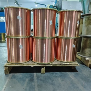 Nhà máy sản xuất dây dẫn Trần 0.10mm 0.12mm 0.24mm không từ tính <span class=keywords><strong>CCS</strong></span> dây cho sản xuất cáp điện tử - Product Image 5