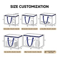 Sacs de rangement pour vêtements modernes, grande capacité, imperméables, écologiques, compressibles sous vide, design pliable pour salon et chambre