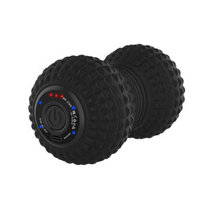 Bola de Massagem Vibratória em Forma de Amendoim, Rolo Terapêutico para Massagem nas Costas e Músculos, Bola de Massagem Elétrica Portátil Recarregável - Product Image 1