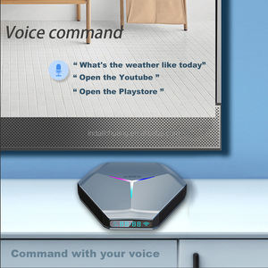 Meilleures ventes mondiales - Boîtier TV intelligent T-rex - 4 Go de RAM - 32 Go de stockage - Android 10 - Wifi 2,4G 5G - Boîtier TV 4K - A95XF4 - Product Image 4