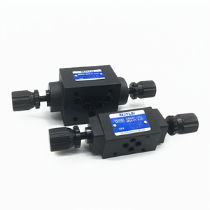 Válvula de Control de Flujo Hidráulica Modular Apilable de Doble Acción MTC-02W 03W 02A 02B 03B-K de Acero - Product Image 1