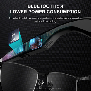 Gafas <span class=keywords><strong>de</strong></span> sol magnéticas extraíbles con lentes negras con protección UV Micrófono incorporado Altavoces Control táctil <span class=keywords><strong>Asistente</strong></span> <span class=keywords><strong>de</strong></span> <span class=keywords><strong>voz</strong></span> Material plástico - Product Image 5