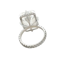 DiamondX Luxus 20 Karat Labor-Gezüchteter Diamantring Massives 18K Gold Brautschmuck