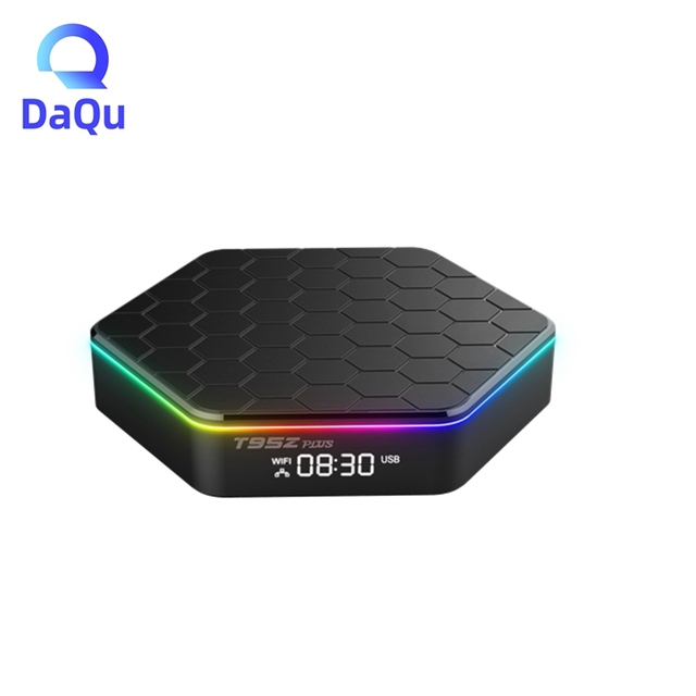 Daqu Tech T95Z Plus Android 12 OS WiFi 6 TV Box Allwinner H618 Chip 2G 4G RAM 16G 32G 64G ROM Dual WiFi 6K Set Top Box T95Z Plus