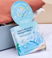 KELEE Tablette de détergent à lessive super condensée avec collier pour nettoyer en profondeur les taches difficiles Tablette de détergent à lessive écologique