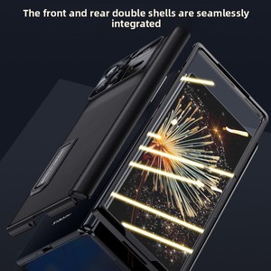 เคสโทรศัพท์ Xiaomi Fold3 แบบแม่เหล็ก ป้องกันรอบด้าน พร้อมฟิล์มในตัวและขาตั้ง สำหรับโทรศัพท์มือถือหน้าจอพับได้ - Product Image 2