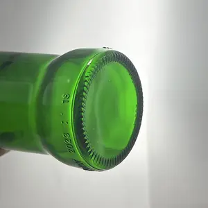 Modern Design 250ml 500ml 700ml Transparent Circular Glass Bottle