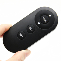Télécommande noire 3 touches 7 touches IR 433 RF 2.4G, prise en charge de la personnalisation