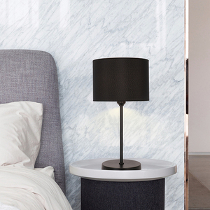 Adesivo in PVC trasparente con copertina rigida tamburo TC tessuto <span class=keywords><strong>paralume</strong></span> luce da tavolo classico da comodino ufficio paralumi realizzati a mano - Product Image 4