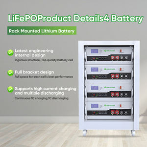 แบตเตอรี่ลิเธียมอัจฉริยะ25.6V 51.2V 150ah 100AH 200ah สำหรับพลังงานแสงอาทิตย์ - Product Image 5