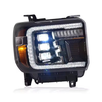 Nouveaux phares de voiture 12V pour Sierra 2014-2018, lentille de projecteur LED, animation DRL, accessoires automobiles