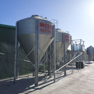 Silo d'alimentation à 6 pieds de 30 tonnes de capacité pour l'équipement d'élevage - Product Image 1