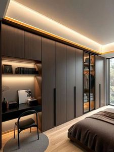 ตู้เสื้อผ้าเปิดตู้เสื้อผ้าขนาดใหญ่ดีไซน์ทันสมัยสำหรับเดินเล่น - Product Image 5