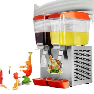 ราคาเครื่องทำน้ำผลไม้แบบแช่เย็น 2 ถัง สำหรับใช้ในเชิงพาณิชย์ - Product Image 1