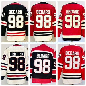Camisetas de Hockey sobre Hielo de los Chicago Ice para Hombre 2025-2026, Venta al por Mayor, 98 <span class=keywords><strong>Connor</strong></span> y BEDARD 88 KANE, Traje de Hockey sobre Hielo de Alta Calidad Totalmente Bordado - Product Image 3