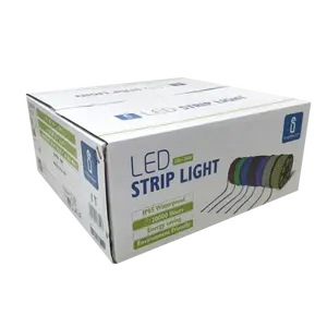 Bande LED rouge haute tension de 50 m et 10 mm pour l'éclairage décoratif et l'isolation intérieure et extérieure. - Product Image 3