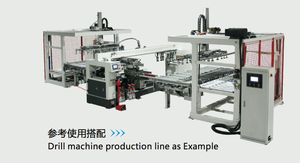 Nhà máy sản xuất dây chuyền sản xuất máy khoan tự động với bộ nạp tự động và hệ thống băng tải và con lăn băng tải - Product Image 2