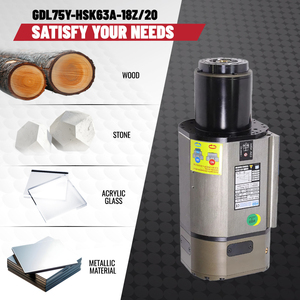 HQD 20kw 380V Automatic <b>Tool</b> Changer Spindle HSK63A 18000rpm Water-Cooled Motor for Milling Router <b>Engraving</b> Motor Water Coo - Product Image 6