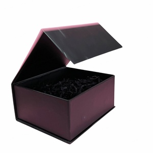 Custom Printing Plain Printed <b>Magnetic</b> Closure Flap Elegant Bespoke Cardboard Gift Paper <b>Box</b> with <b>Magnetic</b> Lid - Product Image 6