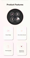 Badge LED programmable avec affichage de nom, contrôle intelligent par application, texte, image et animation personnalisables, rechargeable, longue autonomie, signalétique portable pour PC