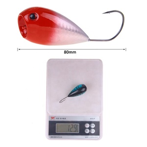 Señuelos Duros de 8cm/12.9g Tipo Popper, Ideales para Pesca en Agua Superficial, Señuelo de Pesca Oceánica - Product Image 3